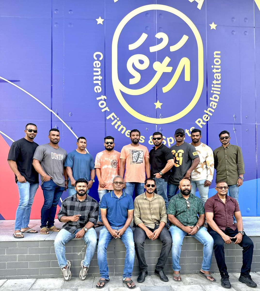 National Bodybuilding Team had the body checkup at Arutha gym 💪🏽