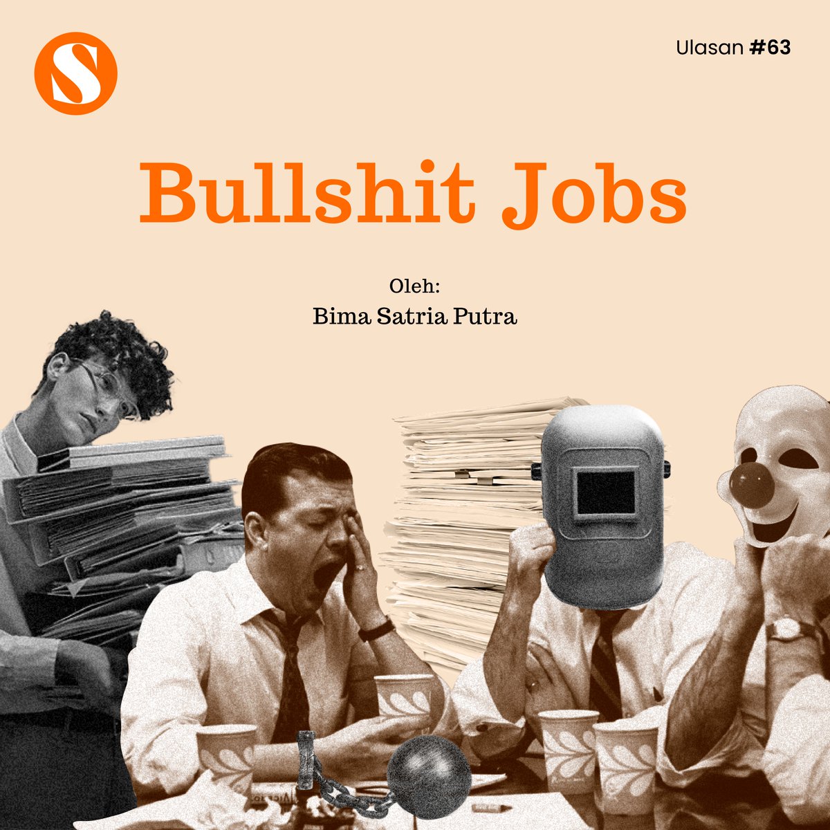 Kerjaan kantoran kok rasanya nggak ngapa-ngapain? Simak teorinya antropolog David Graeber tentang peran "bullshit jobs" (pekerjaan yang tidak berguna) dalam ekonomi modern. 💩