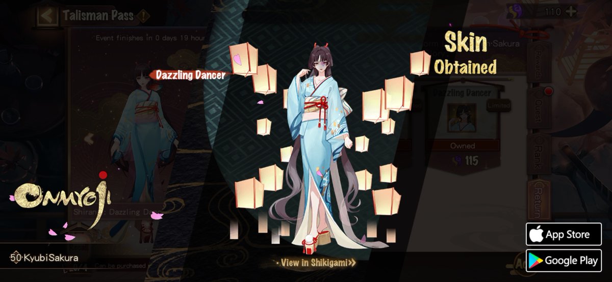 yeosindae's tweet photo. #Onmyoji# I got a brand new rare skin! Check it out and try your luck! https://t.co/kkDrDHvch6