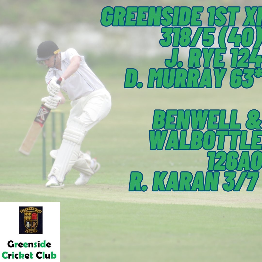 Greenside CC tweet media