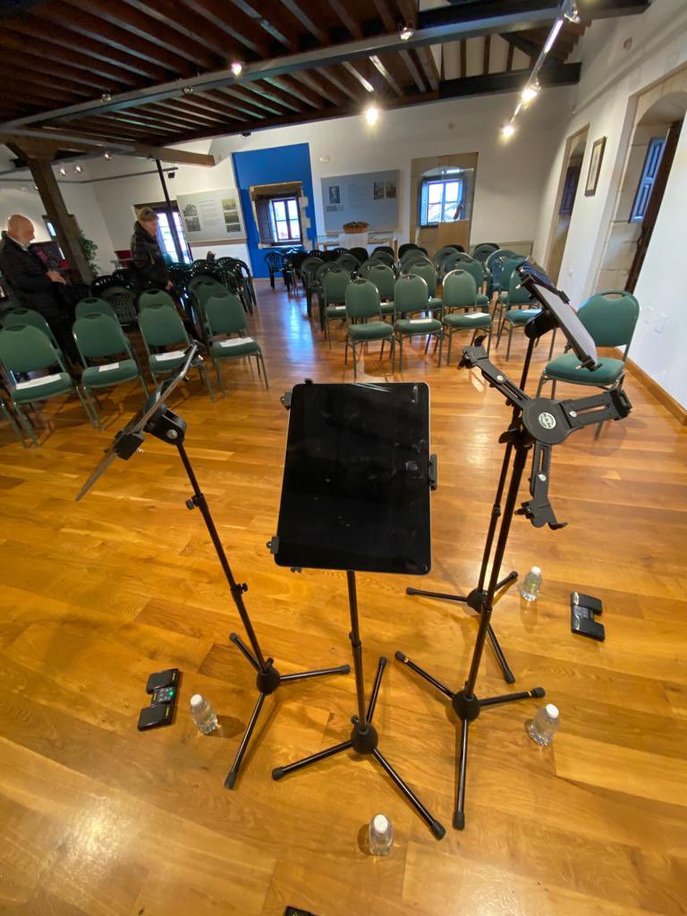 PSOECabezon_Sal's tweet photo. “Ya estamos con todo listo para el gran concierto de @schubertiada en #CasardePeriedo @aytocabezon. Va a ser una mañana fantástica en un enclave tan mágico como el #PalacioJesúsdeMonasterio con unos músicos increíbles !!!” @F_JavierGI https://t.co/Pnz9F4r1OY