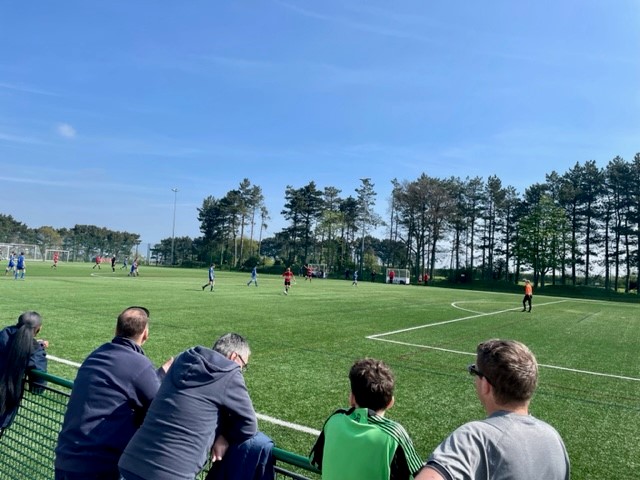 It's an absolutely glorious day here at Flegg as we host another couple of <a href="/NorfolkCYFL/">Norfolk Combined Youth Football League</a> finals. 

We've also got @cafe2uNorwichEa on site serving their wares 😋😋

#NorfolkFootball