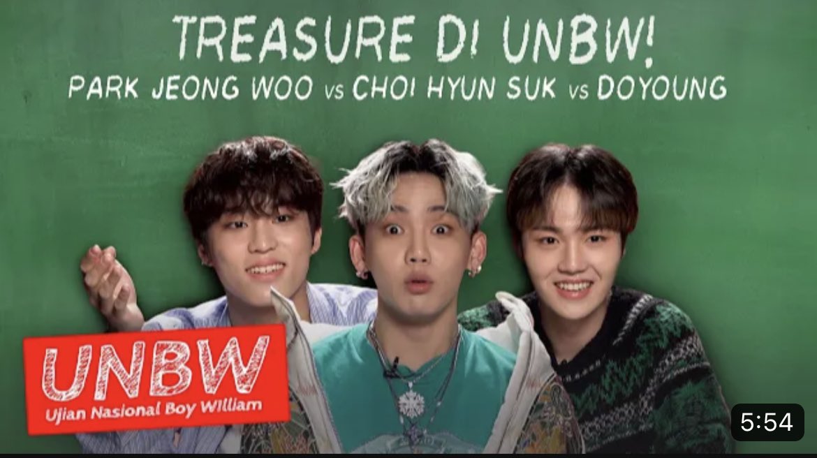 everlight0807's tweet photo. [VIDEO] 230430 TREASURE members’ Battle of the Brains on #UNBW 💎

🔗 https://t.co/z3iC3SNk1B via @YouTube

——
Class is in session with TREASURE on #UNBW!!! Go check it out, Teume! Give it some love by watching and posting your comments & reaction on Youtube! 🩵

#CHOIHYUNSUK #촤현석 #DOYOUNG #도영 #PARKJEONGWOO #박정우 #TREASURE #트레저 #トレジャー @treasuremembers
