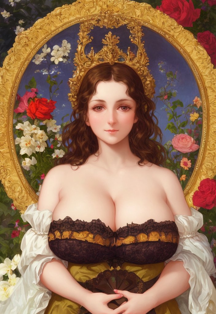 ChromedSets (Stable Diffusion + Waifu Model) tweet media