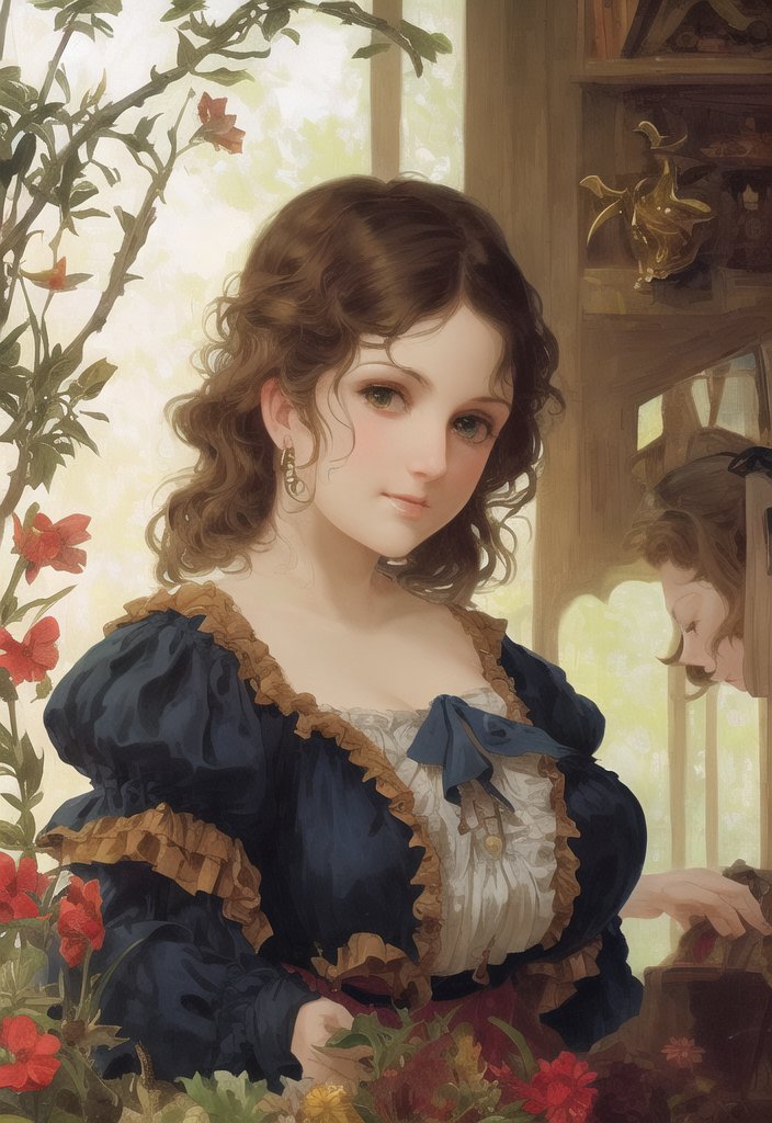 ChromedSets (Stable Diffusion + Waifu Model) tweet media