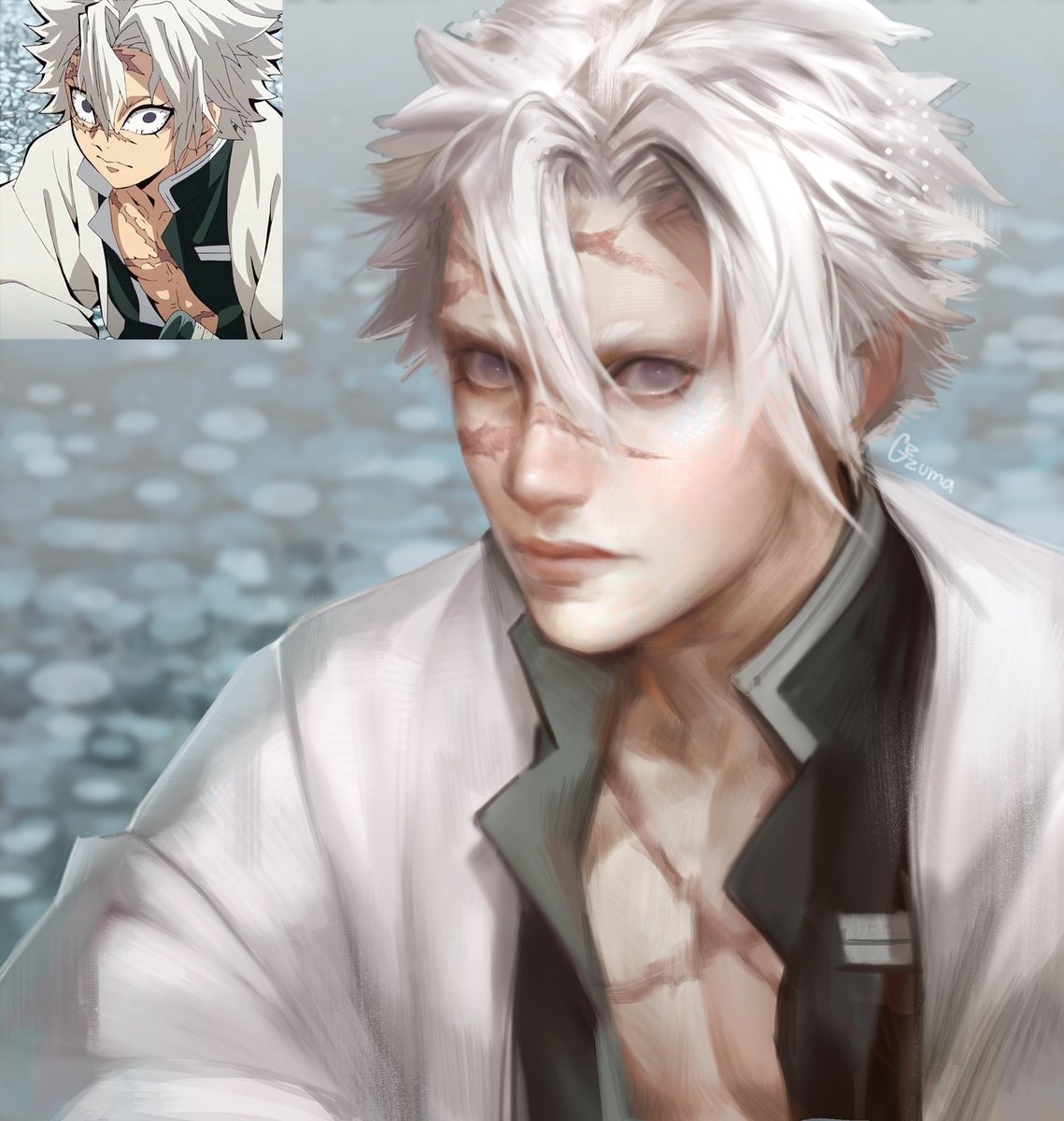 screenshot redraw 👻✌ 
love him so muchhhh

#DemonSlayer #鬼滅の刃 #kimetsunoyaiba