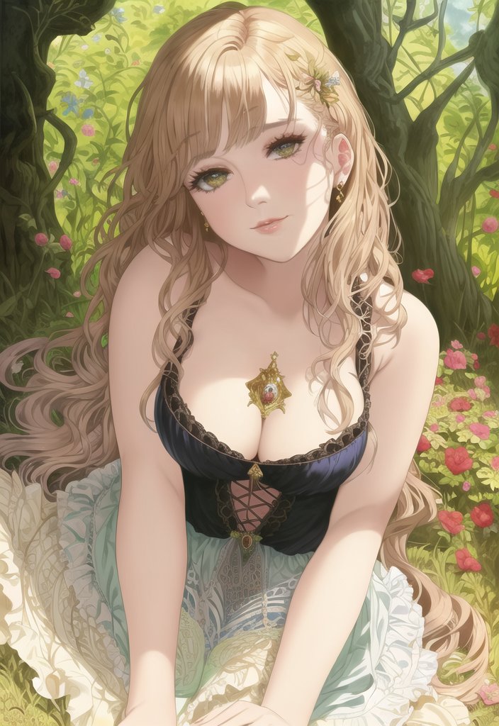 ChromedSets (Stable Diffusion + Waifu Model) tweet media