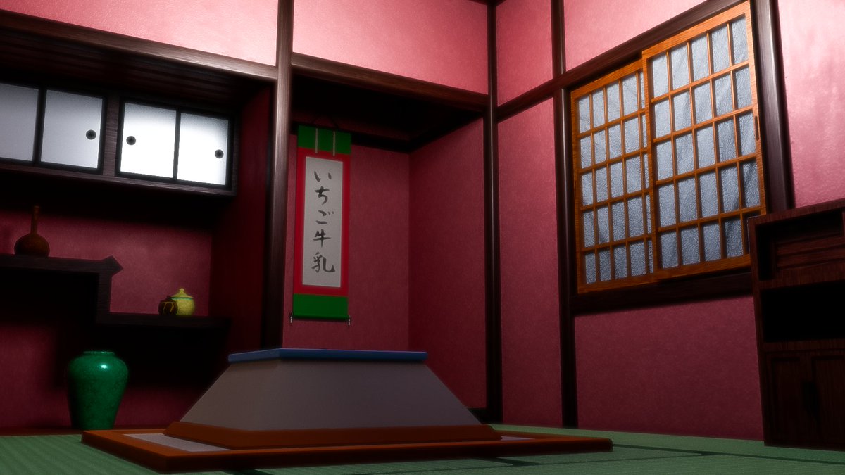 AokiAkitsu's tweet photo. Ya he acabado mi modelo de la Sala de Kotasu de #Gintama , aun que creo que en capítulos es la habitación de #Gintoki Programas usados #Maya #ArnoldRenderer #Photoshop.
#3D #3Dartist #SilverSoul #Yorozuya https://t.co/EnM0EqtzoE