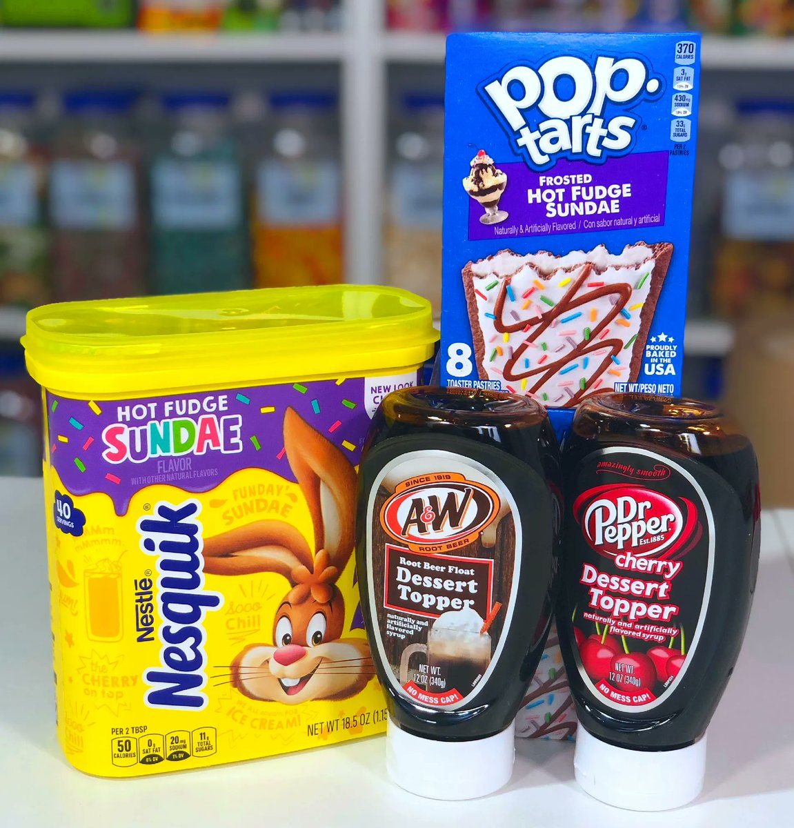 SweetGenieCoUk's tweet photo. Did someone say Sunday sundaes? 😉
Perfect for the coming Summer season!
Shop our sundae flavours & additionals (like the dessert toppers!) on our website OR TikTok shop 👉 https://t.co/Pk9gBoD67D
#sundaes #hotfudge #fudge #summer #desserttoppers #sweetshop #sweets #snacks https://t.co/dwRKQ38WsA