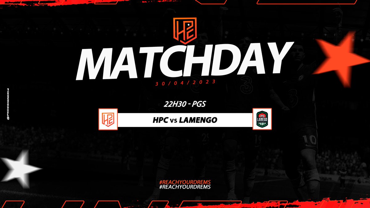 Hoje a nossa equipa defronta o Lamego para a PGS Portugal  🟠⚫️

#ReachYourDreams