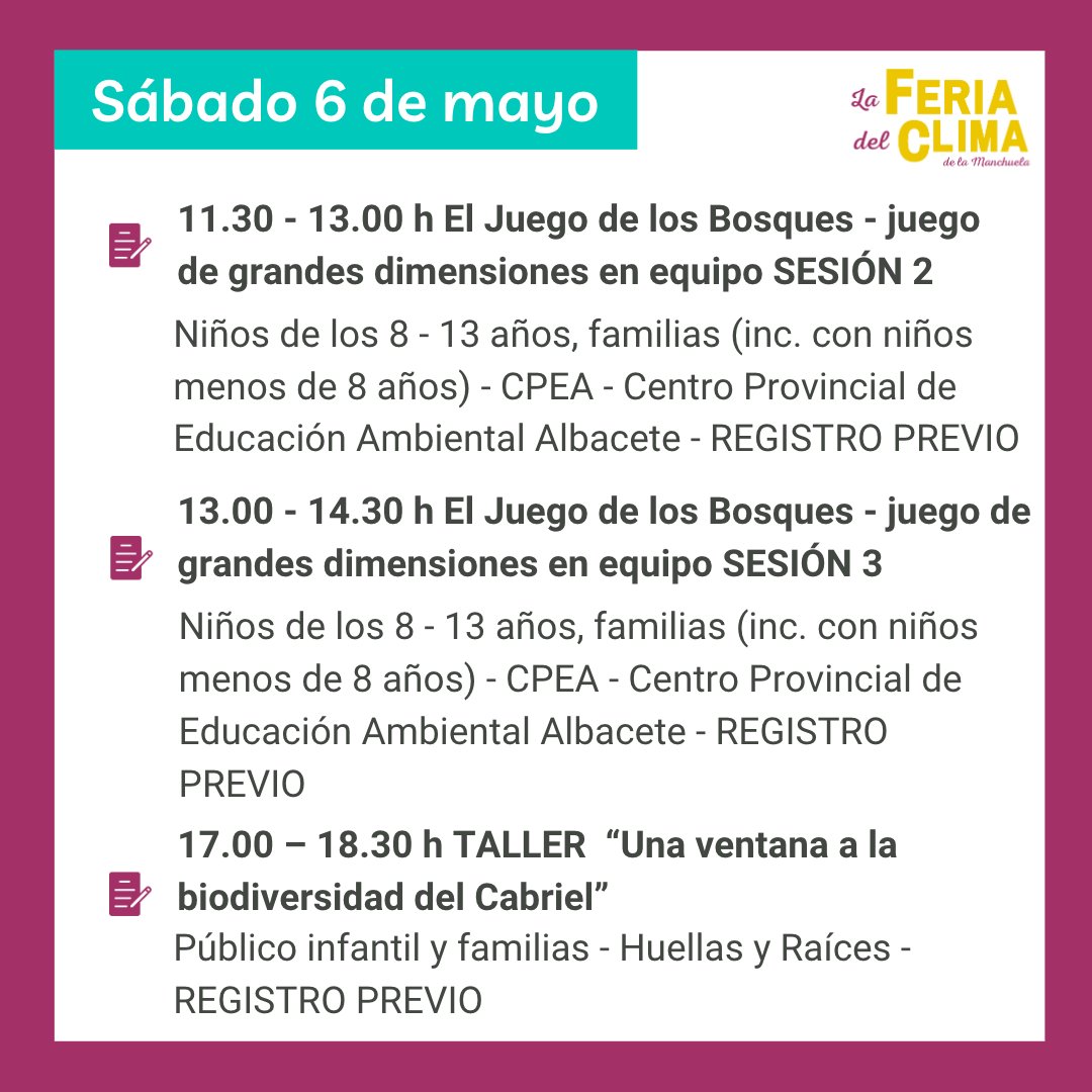 La Manchuela por el Clima tweet media