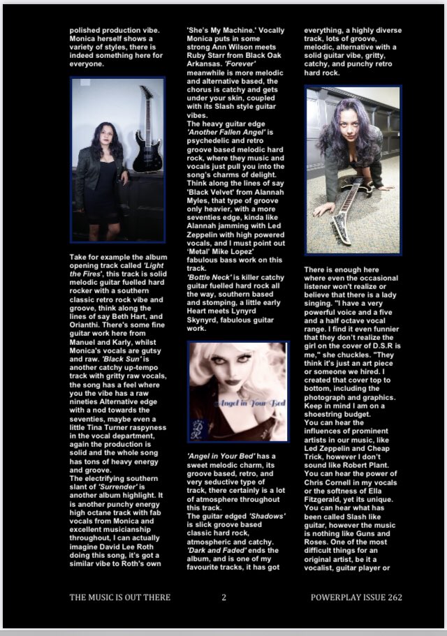 DistantRising's tweet image. THANK YOU POWERPLAY MAGAZINE UK &amp;amp; Nicky Baldrian for the 8 page editorial on Distant Sun Rising ☀️ Grab Your Copy powerplaymagazine.co.uk