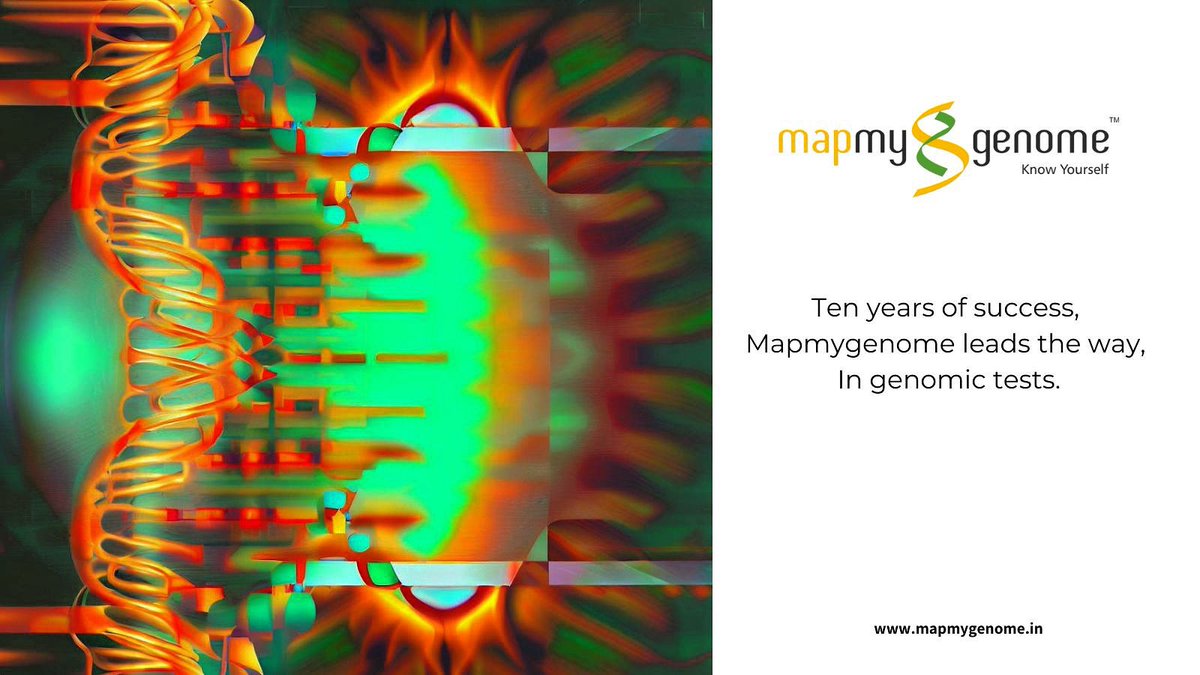 anuacharya's tweet photo. Today marks the 10th anniversary of #Mapmygenome, the company that transforms lives through genomics. We are grateful to everyone who has been part of our journey: our customers, investors, board members, advisors, vendors, partners, media, team members (past and present), well-wishers, and even critics. You have all contributed to our success and growth. We hope you will stay with us as we continue to make a difference in the world of #genomics. #beautymap