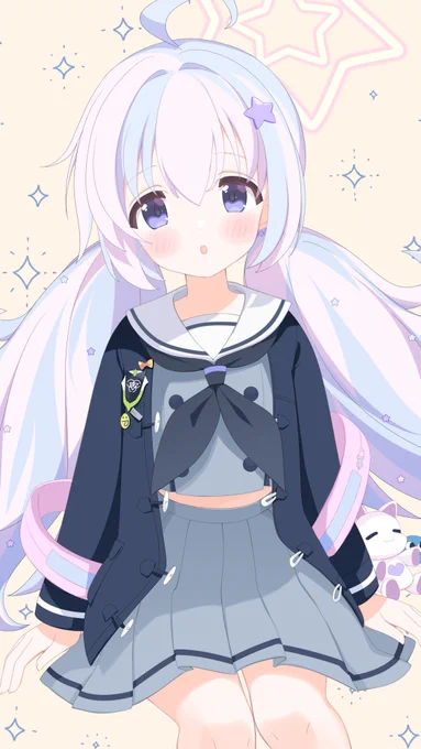きょとん宇沢レイサちゃん #ブルーアーカイブ #ブルアカ