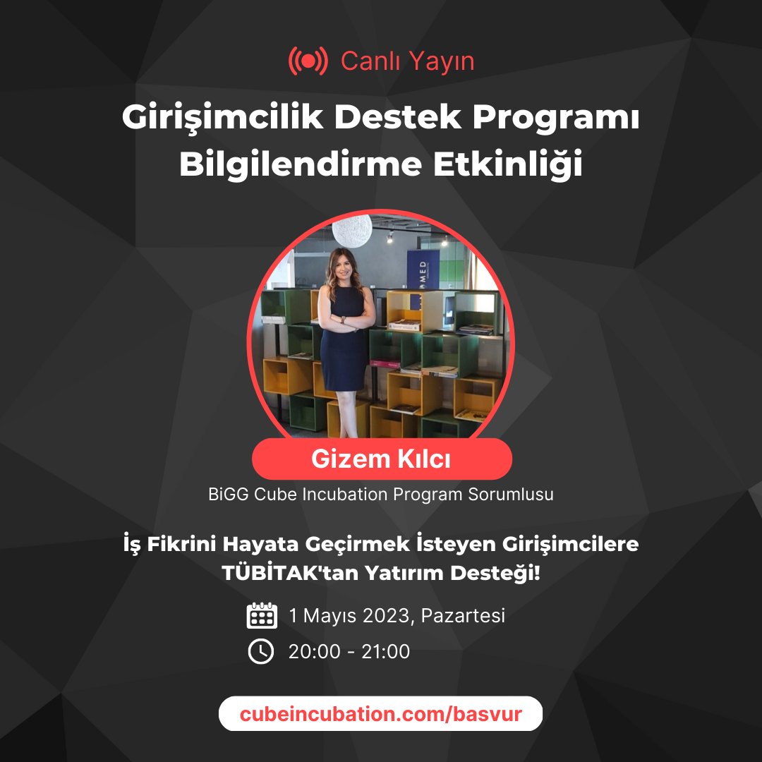 Teknolojiye yön veren 45 girişimin hibe desteği aldığı BİGG <a href="/cubeincubation/">Cube Incubation</a> Programı, güçlü ortaklarıyla ve benzersiz destekleriyle yeni döneminde girişimci adaylarını bekliyor!

📣Kanalımıza abone olmayı, videoyu beğenmeyi ve yorum yapmayı unutmayın!
youtube.com/watch?v=TA67Jq…