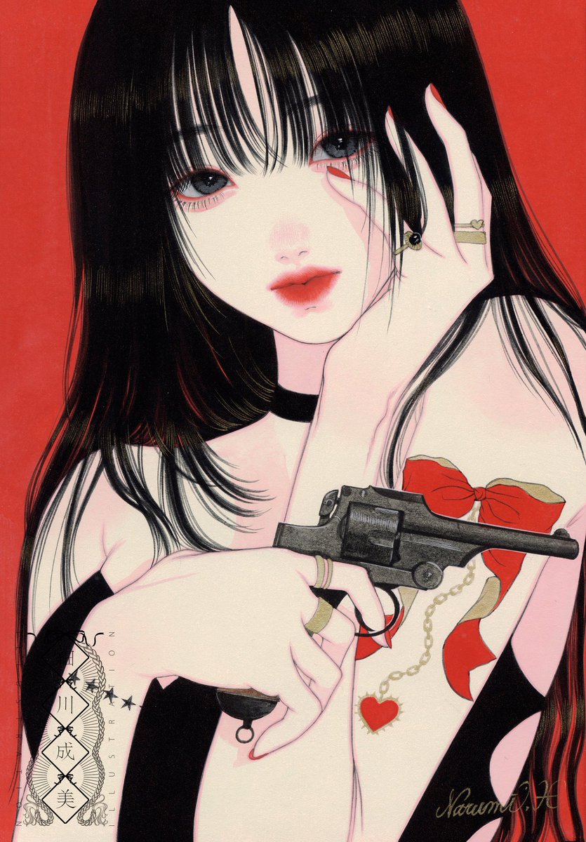 「「私のために散れ」」|細川成美のイラスト
