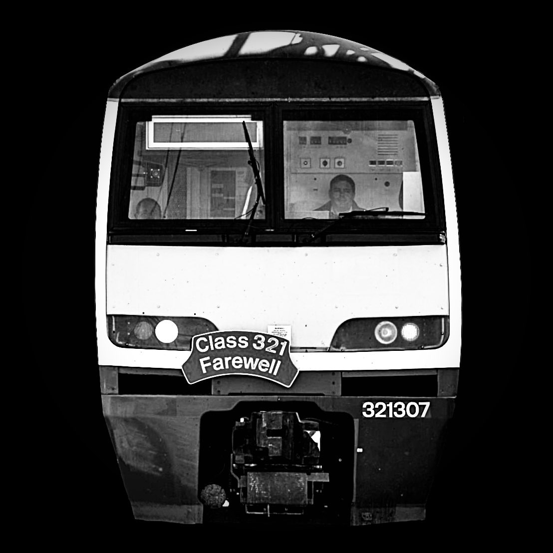 Glorious <a href="/greateranglia/">Greater Anglia</a> Class 321 @NSE_RailSociety same day final tour symmetry.

Farewell old friends.

Original image credit: <a href="/1936matt/">Matthew Mallett.</a> 

#RailwaySymmetry #Symmetry #GreaterAnglia #Class321 #Class321Farewell #DustyBins #NetworkSouthEast