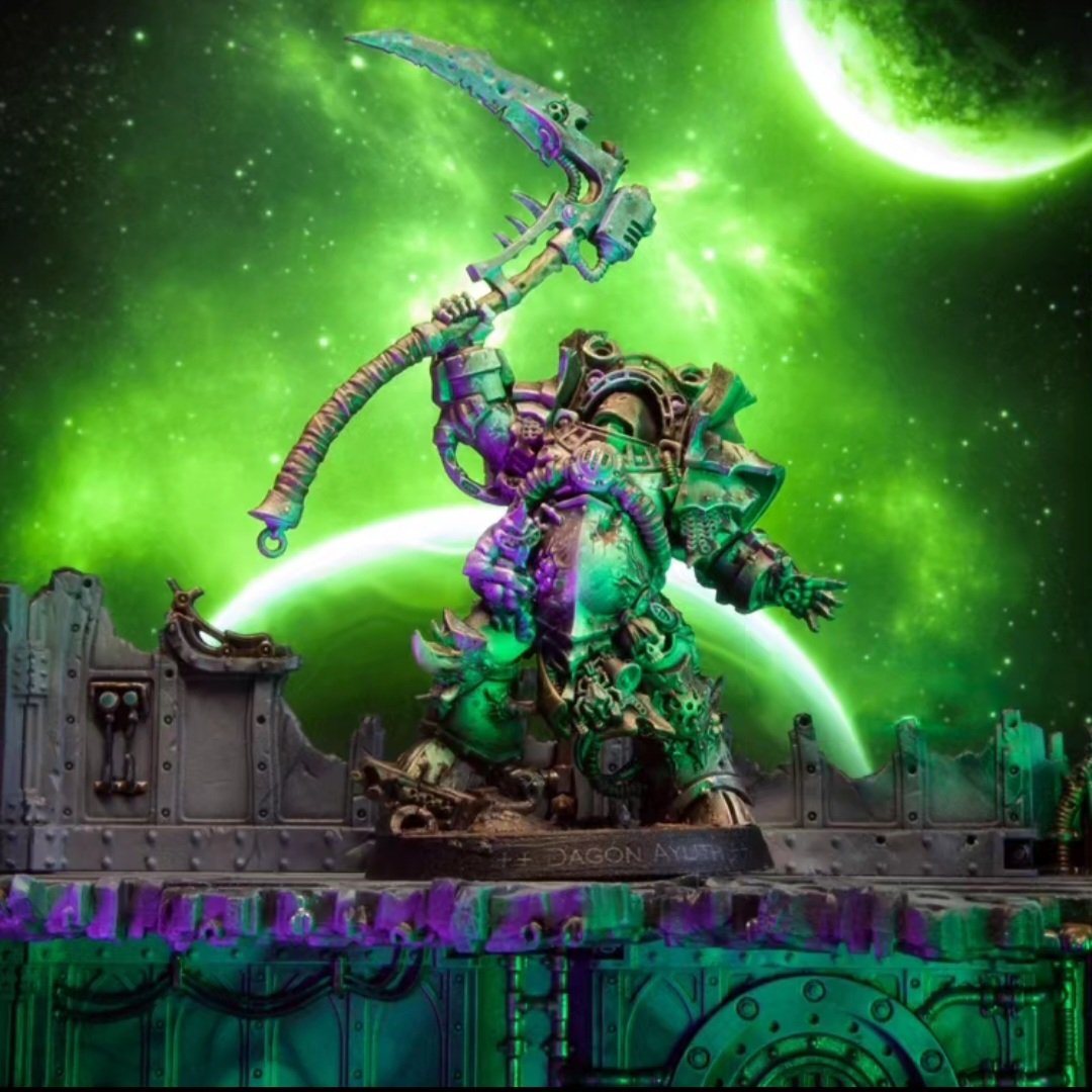 Mythmakers's tweet photo. @TheDragonDM We're a little late to the party, but we've been playing around with our photography setup lately and are very excited by the results! We do commission mini painting, fancy diorama boxes, and fine art character portraits. If you want some for your TTRPG character(s), hit us up! https://t.co/Gp60Z8JtqJ