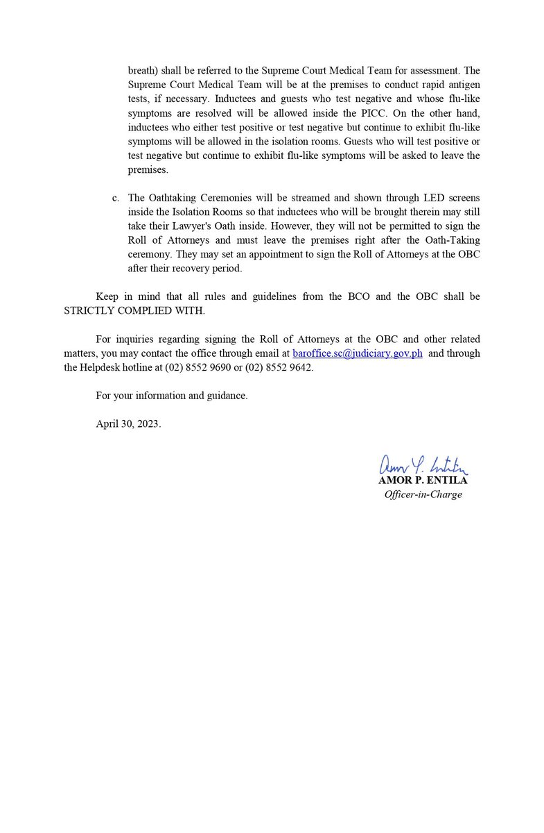 Philippine Supreme Court Public Information Office tweet media