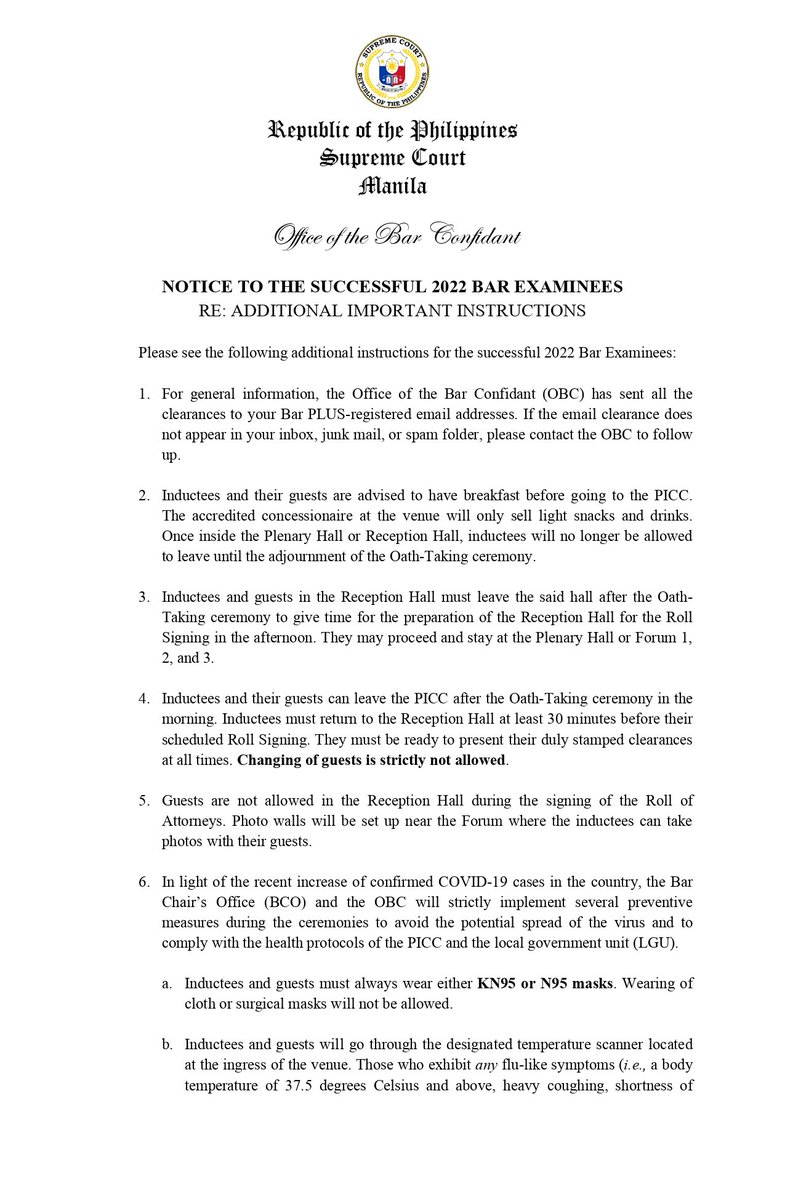 Philippine Supreme Court Public Information Office tweet media