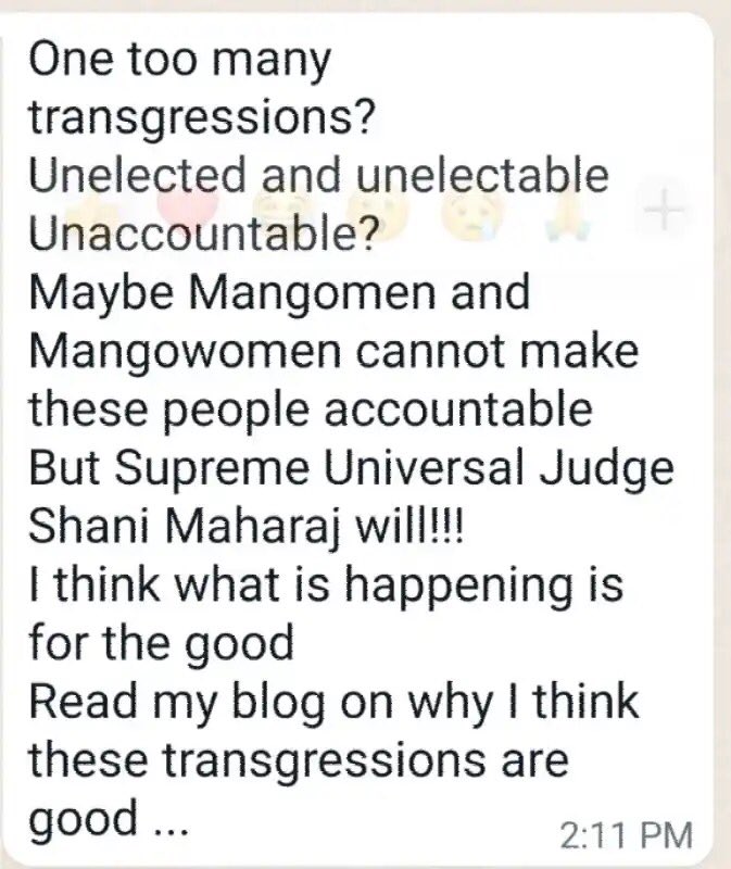 KailashGWagh's tweet photo. Perhaps our Hon Judiciary may like to note that there is only one Supreme Judge in this universe. We #SanatanDharma followers and practicers know this Judge as #Nyaydevta KarmaphalData DandNayak #ShaniMaharaj. And there is no hiding from this Supreme Judge #ShaniDev
And seriously, people ( #cjidychandrachud ?) who don’t know What is a woman? And What is a Man? …
Can they be put into any position of power?
Excellent must read blog by #KaushikMukherjee @kush07 on
👇
https://t.co/7UXYn55BBK
