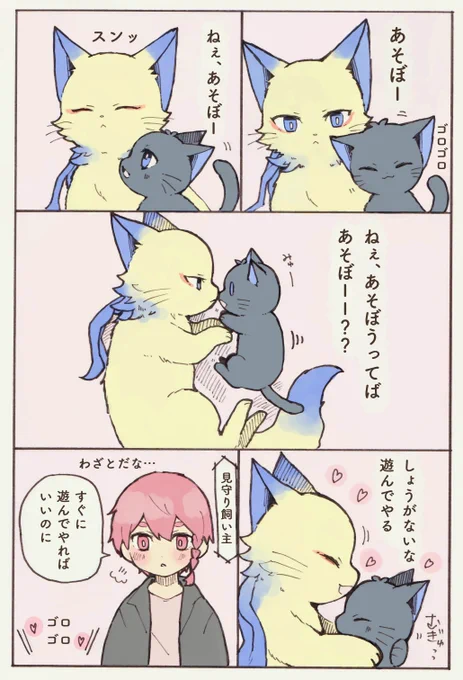 飼い主krn+kiisにゃん
わざとじらすkiにゃん 