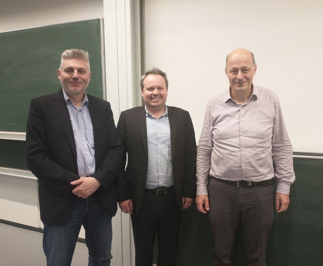 It was an honor to have Professors Grégory Nocton @GregNocton and Stephen T. Liddle join us at KIT for our Mini-Symposium on f-elements! Their insights on organo-f-element chemistry were invaluable! #fElements #4fforfuture #Chemistry