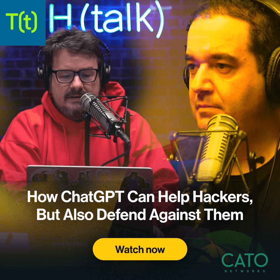 CarmellaKe's tweet photo. Are ChatGPT and AI good or bad for cybersecurity? That depends on who’s using the tools. Etay Maor, Senior Director of Security Strategy at Cato, discusses both sides on the new 'Today in Tech' podcast episode:
https://t.co/Cugt6Ef6IN https://t.co/lVSr1n5Tsg