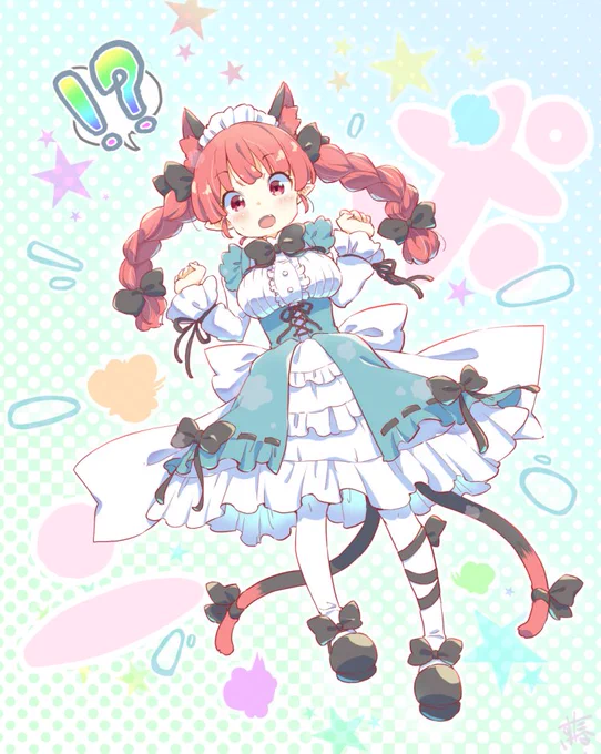 お燐ようやく完成!(色味けっこう迷った)