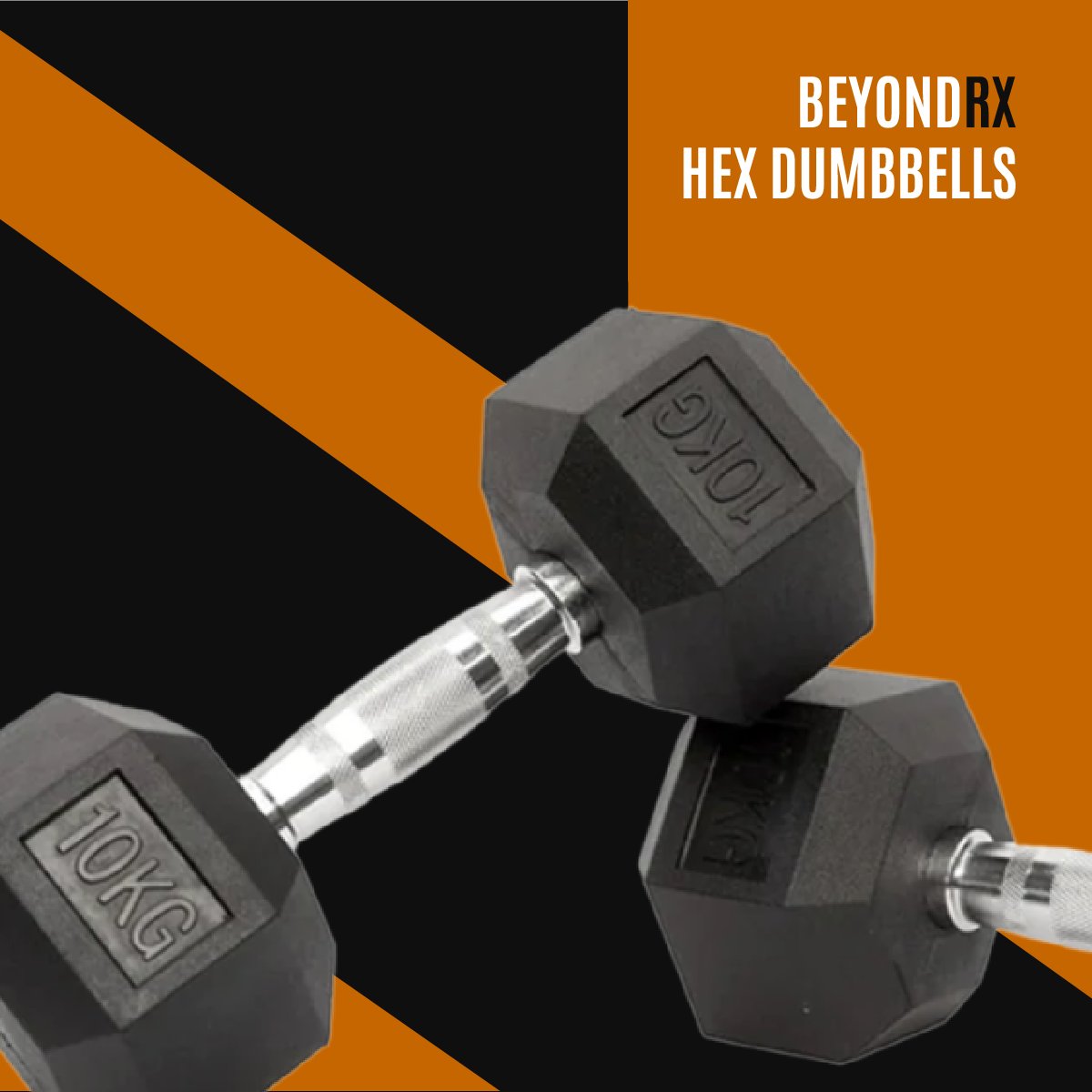beyondrxgear's tweet photo. Get a grip on your #Gains with #BRX #HexDumbbells 💪

Our #Steel &amp; #Rubber #Dumbbells feature strong knurled handles for max grip &amp; comfort. Plus, the unique hex shape ensures they won't roll away even during your toughest #Workouts🔥

Get yours here ➡️ https://t.co/p4B2UGtqSC https://t.co/I3IYSKIMJa