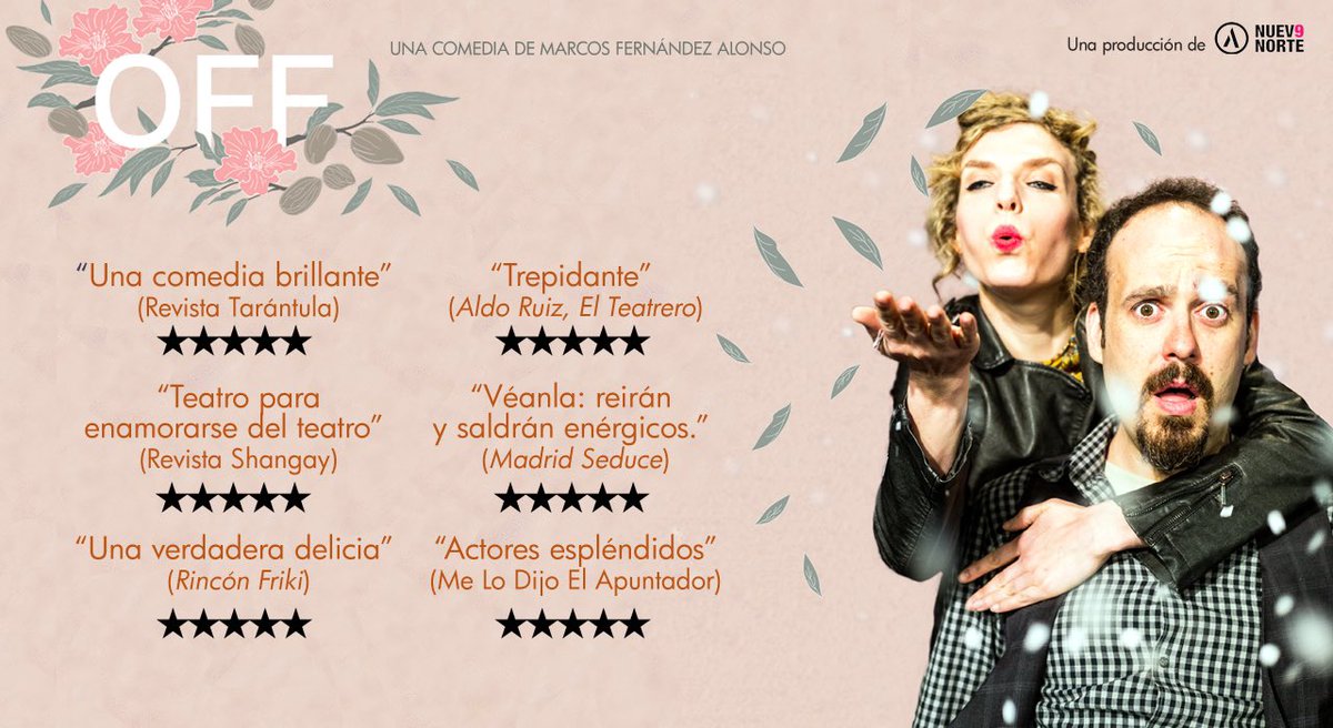 ¡ÚLTIMAS 4 ENTRADAS para esta tarde! Despedimos temporada de OFF con un llenazo que no podemos sino agradecer. ¡Vamos a disfrutar esta función!🎉🎉🎉 Entradas en atrapalo.com/entradas/off_e…