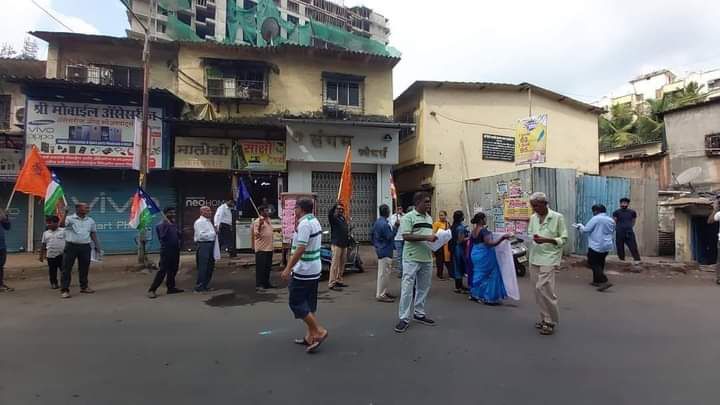 Rashtriya Pichhada Varg Morcha 
Bharat Band in #mumbai
#आज_भारत_बंद_है