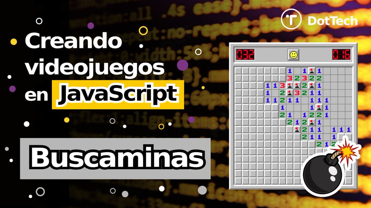 DotTechES (@dotteches) on Twitter photo Construye tu propio buscaminas 💣 con <a href="/Carlillo/">Carlos Caballero</a> usando #HTML #CSS y #Typescript paso a paso!
🔗mtr.cool/lbvntlieds Construye tu propio buscaminas 💣 con <a href="/Carlillo/">Carlos Caballero</a> usando #HTML #CSS y #Typescript paso a paso!
🔗mtr.cool/lbvntlieds