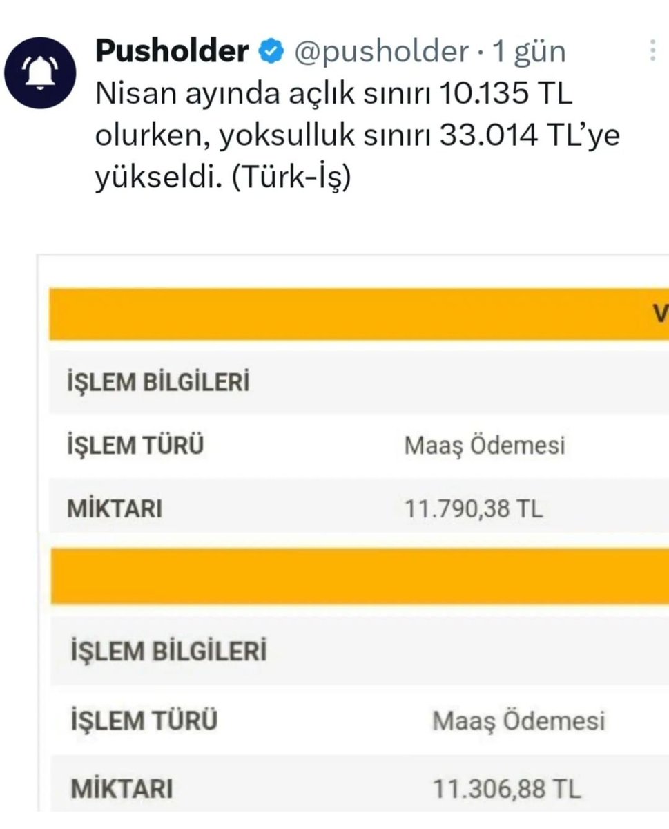 Adalet_Personel's tweet photo. Yarın 1 Mayıs Emek ve Dayanışma günü. 

Bu da bizim bu ayki emeğimizin karşılığı. 

Bu eserde emeği olan @MemurSenKonf @BuroMemurSen_ @_aliyalcin_ sizin de Emek ve Dayanışma Gününüz kutlu Olsun. 

#MemuraMayıstaEkZam https://t.co/KW67RkmaJE