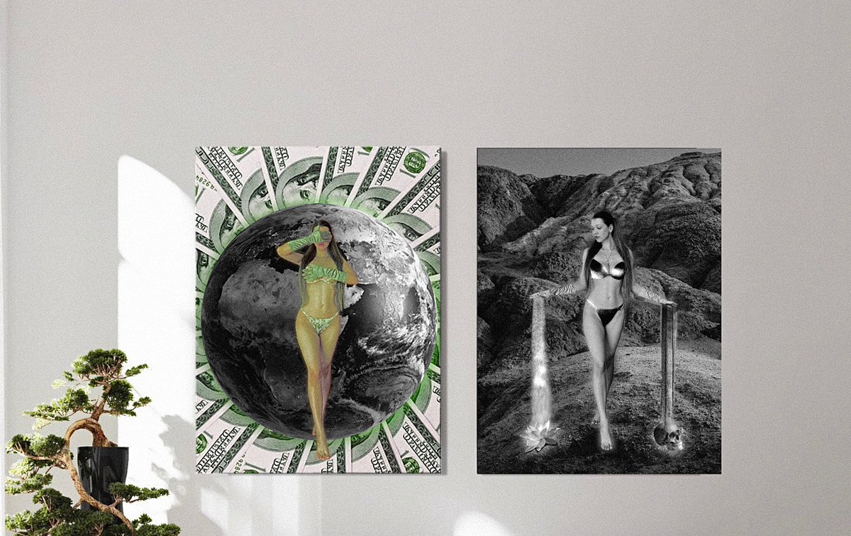 Good morning 🤍
Look at my hottest photo series🤍
There will be no repeats)

🤍 “Time” SOLD ! Owner <a href="/StormedRogue8/">StormedRogue8</a> 

💚 “$ Infinity dollars $” AVAILABLE on FND 

foundation.app/@art_eleanna/m…