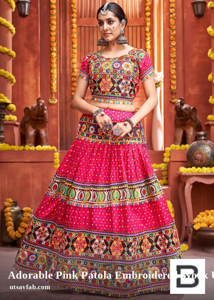 utsavfab's tweet photo. Adorable Pink Patola Embroidered Work Utsav Lehenga For Navratri utsav12504
by UTSAV FAB starting at $49.00. 
whats app at +1 919 590 5389
#utsav #utsavfab #utsavfashion #saree #salwar_kameez #lehenga https://t.co/LTSX9UJMUT