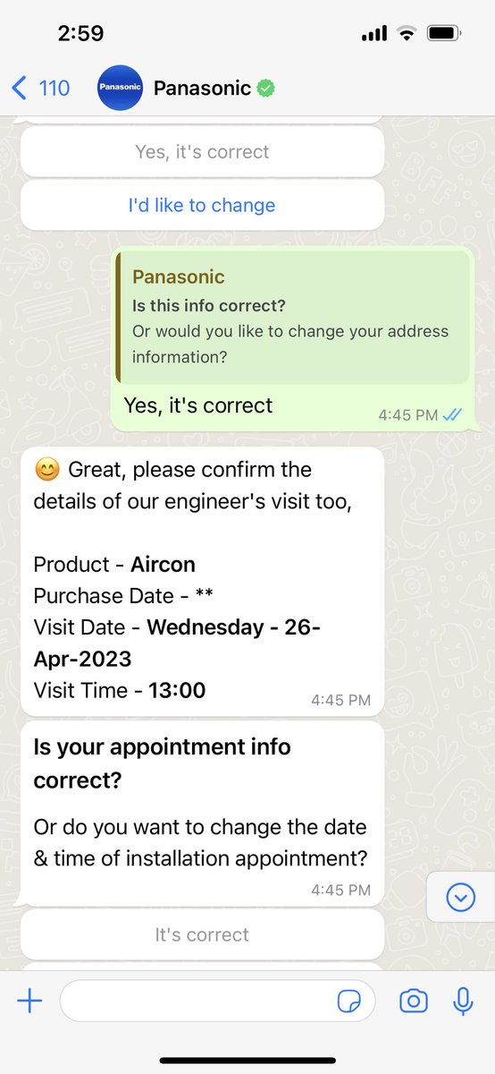 BjymAkash's tweet photo. @PanasonicIndia service issue with Panasonic on last 14 April I booked service because of some cooling issues in my ac they came and said everything is fine but just after 10days of service have some water leaking issue and I booked a service call again but they didn’t showed up https://t.co/RQkDIVwiK2