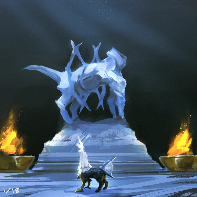 here's some blue art