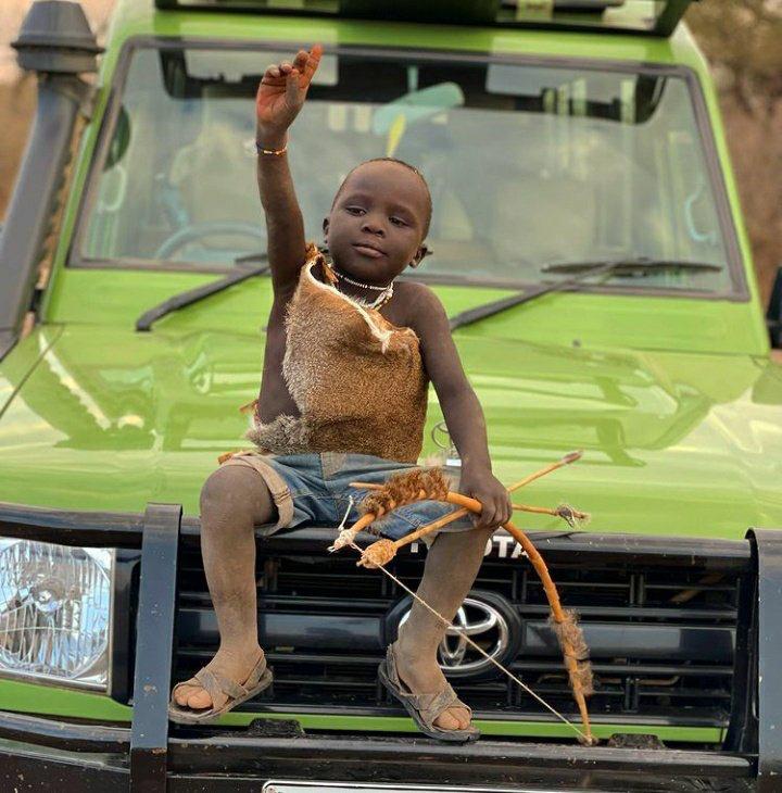 It is a very beautiful morning in Karamoja, Moroto Municipality
It has been raining here all night.. one of the youngest pastoralist says Hello...