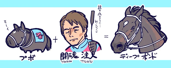 こしあんからの精製術 #ディープボンド #和田竜二_闘魂注入_鞭が飛ぶ #UMA馬
