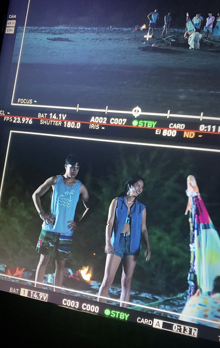 Another UPDATE: Behind-the-scene shot of #KaoMiah on the set of #Fractured! 🧡

🖇️: instagram.com/stories/thopna…

#KaoriOinuma #JeremiahLisbo