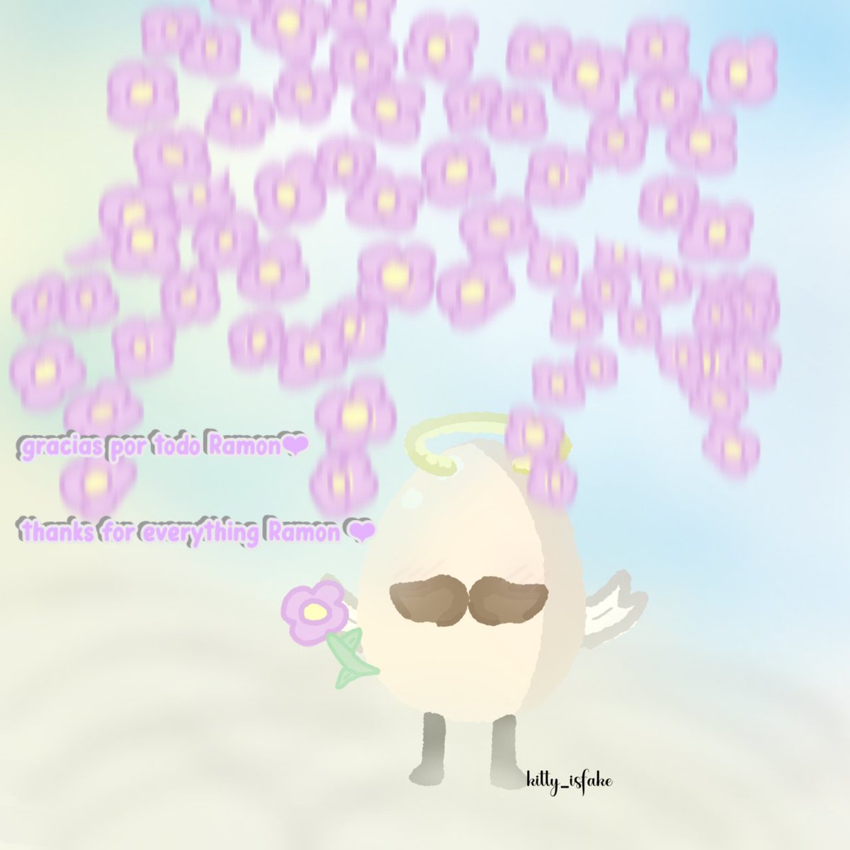 KittyIsfake's tweet photo. #ThanksRamon un dibujo para tener de recuerdo a Ramón https://t.co/C7L1lzTiPi