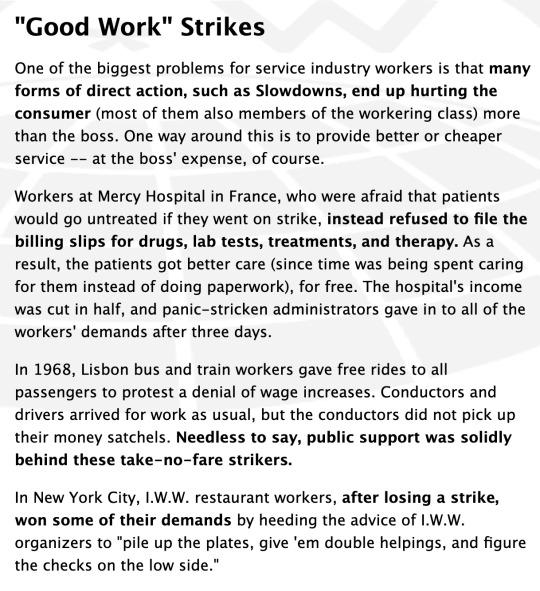 Introspectivish's tweet photo. Abuse the boss' money as much as you can. Give things away for free. Abuse your ability to give discounts. Let people steal food.
Fuck em 
it's a worker's world. https://t.co/rYABnLqtIY