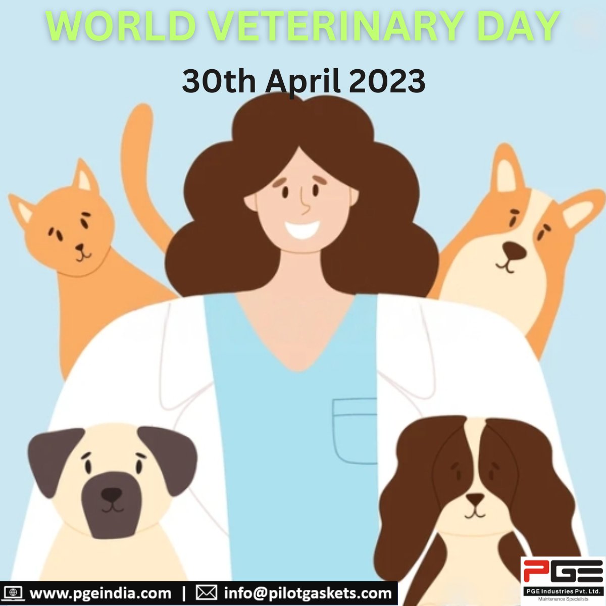 pgeindia's tweet photo. #WorldVeterinaryday https://t.co/7fZclBxfnR