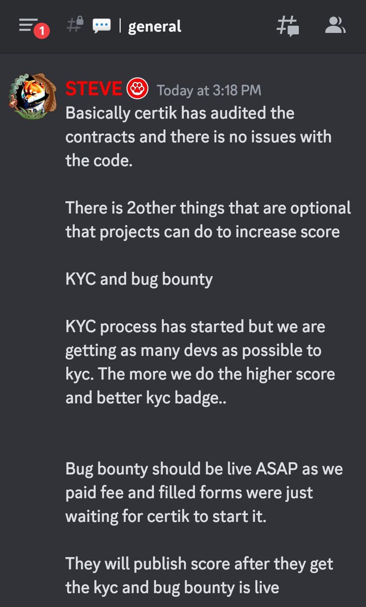 Paw_Arizona's tweet photo. 🔥🔥KYC has started and when finished @Certik will publish the #Pawswap score!!!
Stay tuned 💯✔️💫🔥 

0xdc63269ea166b70d4780b3a11f5c825c2b761b01

https://t.co/bpIL1RnEX4 https://t.co/kRLtvybku4
