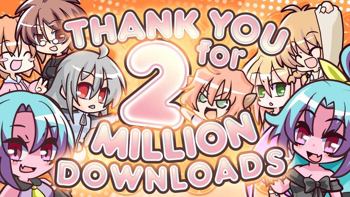 FruitbatFactory's tweet photo. Thank you for all the support! Today we're celebrating 2 million downloads for 100% Orange Juice! 🎉 Announcement 1: Mio (Festive) is now available for free for all owners the game!  

Voice: Izawa Shiori, Card Art: Senca, Yulay Devlet  
https://t.co/Qu0sAk1d4M #100orange https://t.co/bLeqSPLpzh