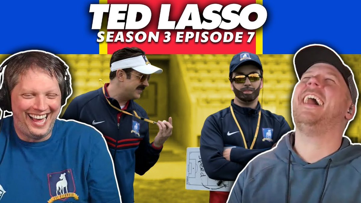 ItTakes2Takes's tweet photo. WATCH: Finally catching up on Ted Lasso Season 3 Episode 7. TODAY (April 30) at 11:00am ET - Join us! #TedLasso 
🔗https://t.co/EbnxAysG3m https://t.co/ucsJXXf1nM
