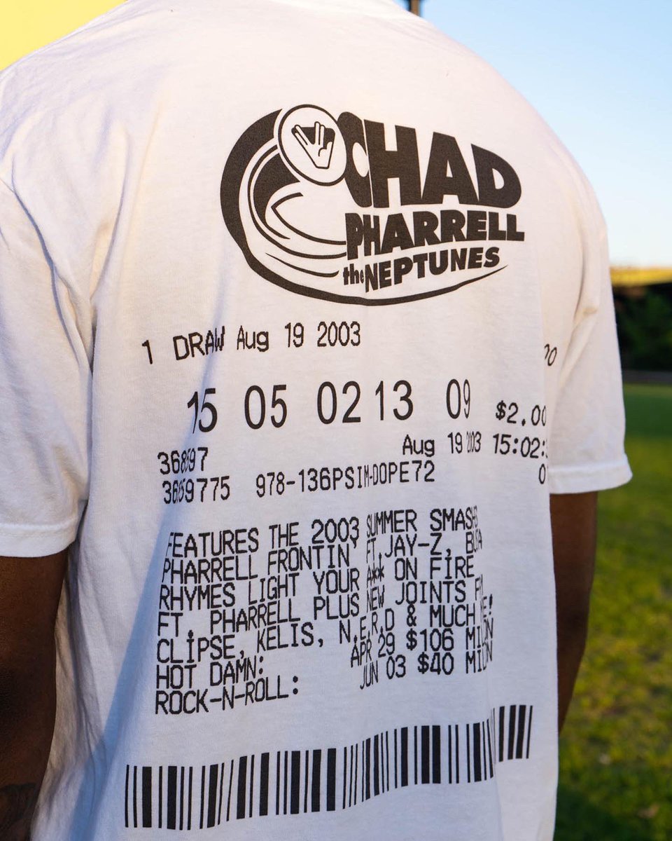 PSIMDOPE's tweet photo. Also like if anybody wants to help me get some of my Powerball tees to Pharrell and Friends tomorrow. Like…I have a box in my trunk. #sitw https://t.co/s48rIM2aXa