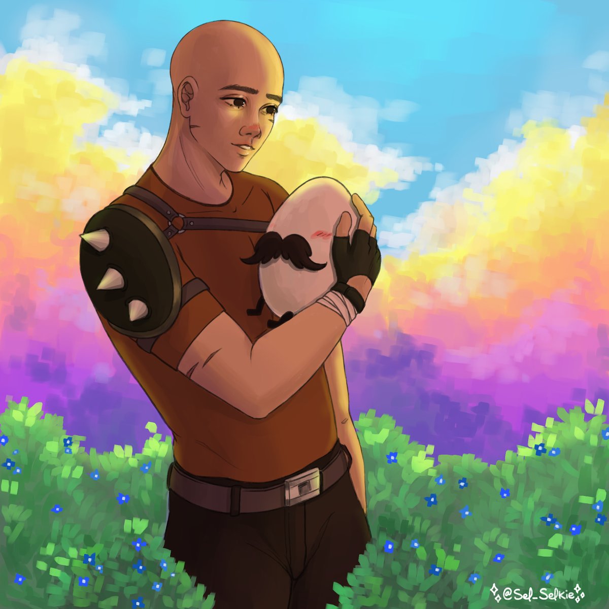Sel_Selkie's tweet photo. #ThanksRamon
ಥ_ಥ tqm Ramón, eres un huevito muy lindo
#qsmpfanart #ramonfanart #fitmcfanart https://t.co/x1b5B5TrOU