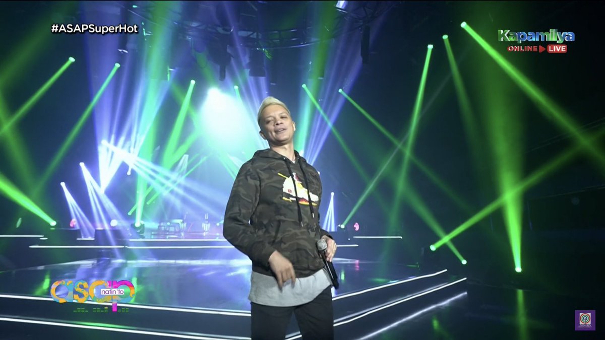 ASAPOfficial's tweet photo. BAMBOO performs “I Ain’t Worried” on ASAP Natin ‘To! #ASAPSuperHot https://t.co/TP87TiW7Rn